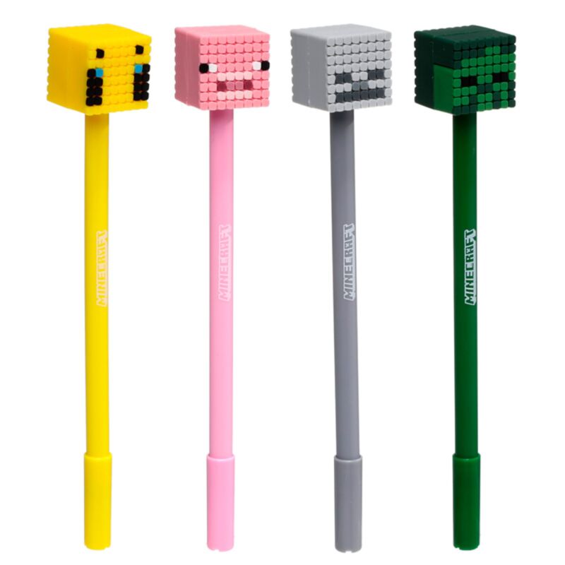 Minecraft Fineliner-Stift mit Silikonspitze (Schwein mit Zombieskelett)