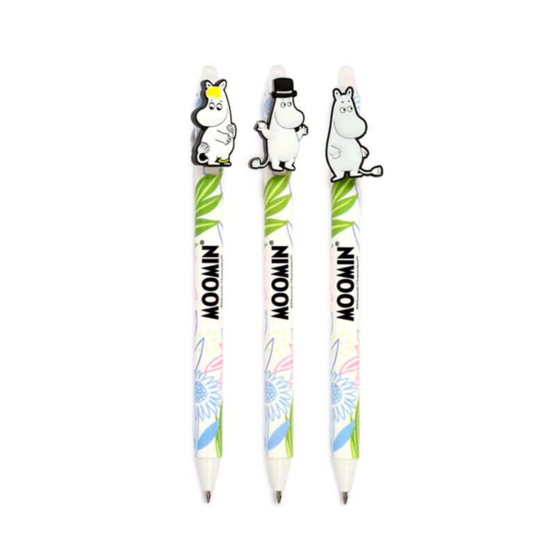 Unglaublicher, löschbarer Stift-PVC-Moomin-Tami-Topper von Union
