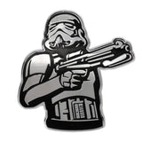 Das originale Stormtrooper-Email-Knopfabzeichen
