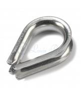 Puntkous 8mm rvs