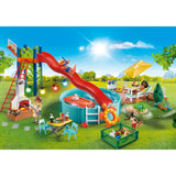 Playmobil City Life Swimming Pool Party mit Folie 70987