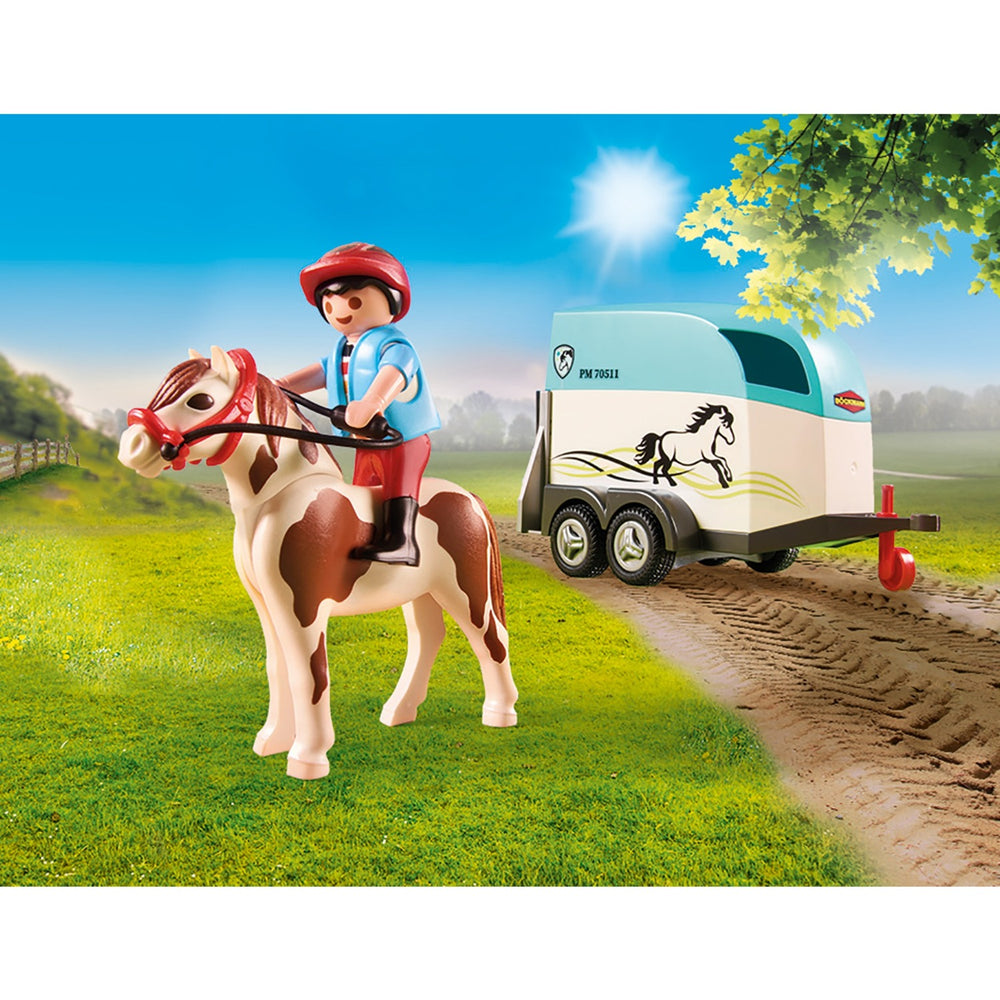 Playmobil Country Auto Auto mit Trailer 70511