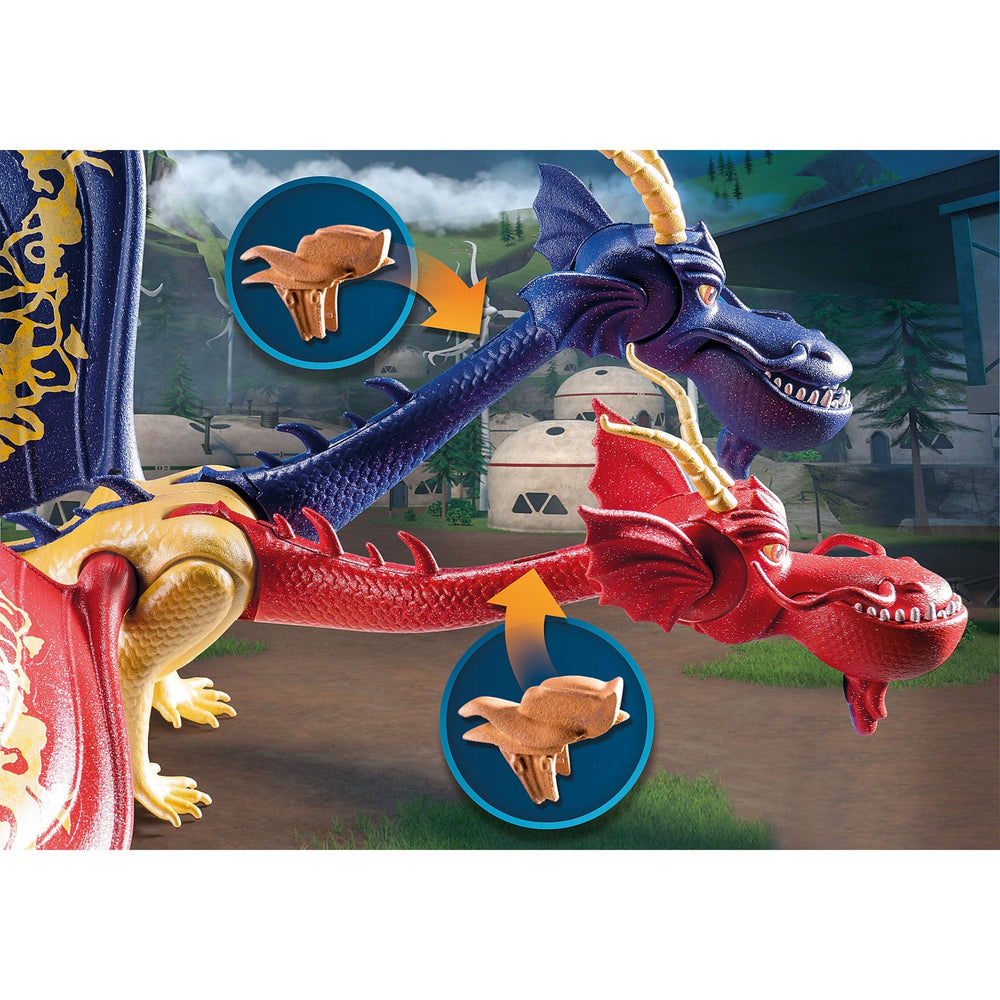 Playmobil -Drachen: Die Nine Realms Wu Wei mit 71080 Juni 71080