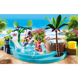 Playmobil Familie Fun Kinder -Schwimmbad mit Whirlpool 70611