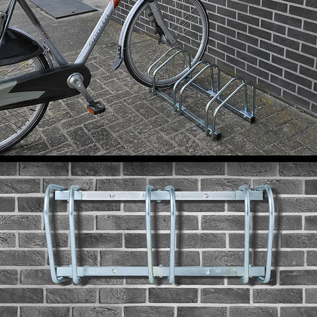 Fahrradregal für drei Fahrräder