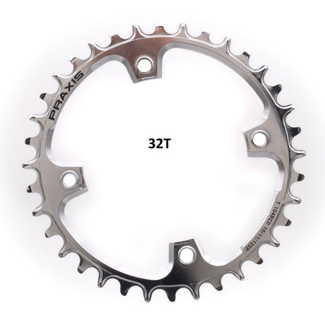 Praxis Kettenblatt 1x E-Ring 104bcd M8 32t PVD 10 11 12sp