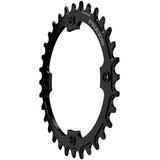 Praxiskette Top 1x E-Ring 104bcd M8 36T Staal Schwarz