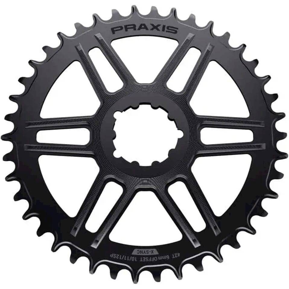 Praxis Kettenblatt 1x Road DM 44t