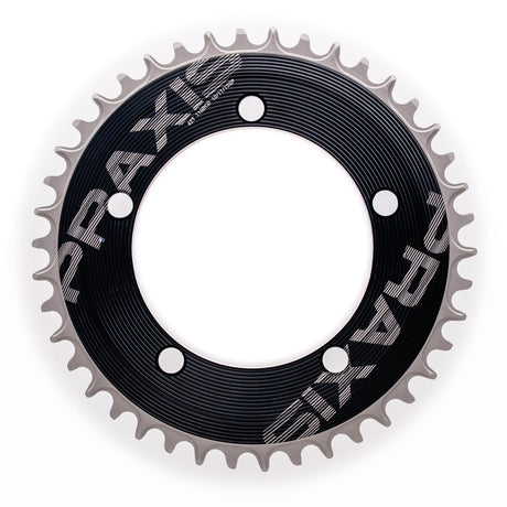 Praxis Kettenblatt 1x Aero 110bcd M8 54t Schwarz Silber