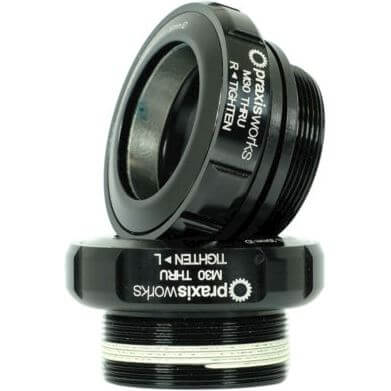 Praxis Tretlageradapter M30-Thru BSA Road MTB 68–73 mm