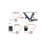 Praxis Tretlageradapter M30 BB30 Pf30 MTB 73 mm