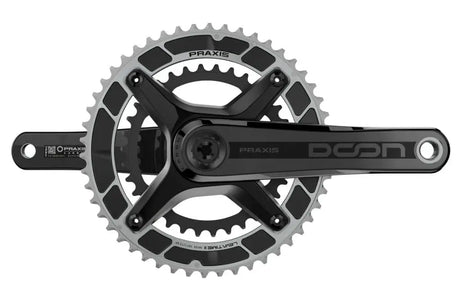 Praxis Kurbelgarnitur Doon Carbon M30-Thru 175 mm 50 34 Zähne