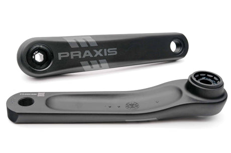 Praxis E-Bike-Kurbelgarnitur Aluminium Bosch Yamaha 170 mm