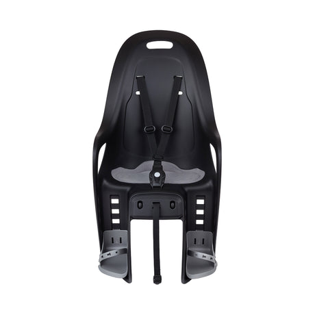 Polisport-Kindersitz hinter Koari CFS – Trägermontage – schwarzgrau