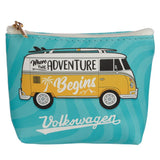 Volkswagen van vw t1 surf sommer pvc brieftasche