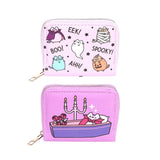 Pusheen die Katze Halloween-Reißverschluss-Geldbörse – klein