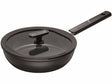 Fiskars pan van de chef-kok 26 cm (2,8 l) met niet-aanhechtende coating en harde gezichtsdeksel