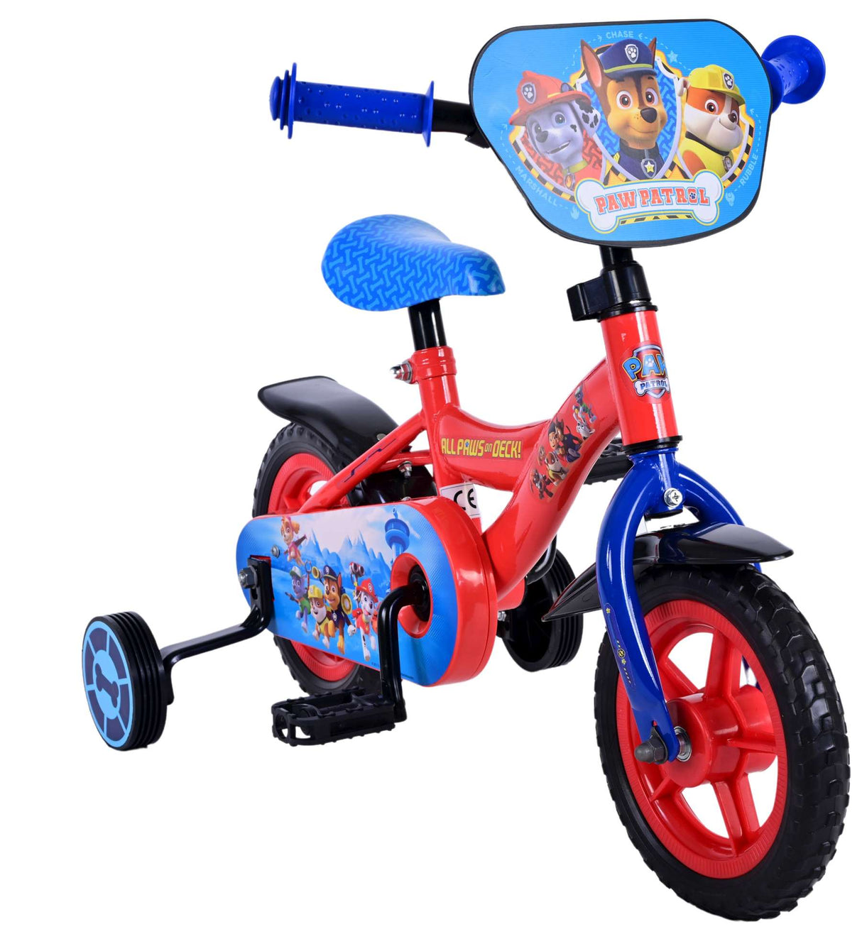 Paw Patrol Kinderbike Jungen 10 Zoll rot blau gründlich