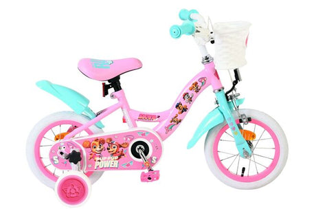 Paw Patrol Kinderfahrrad – Mädchen – 12 Zoll – Rosa