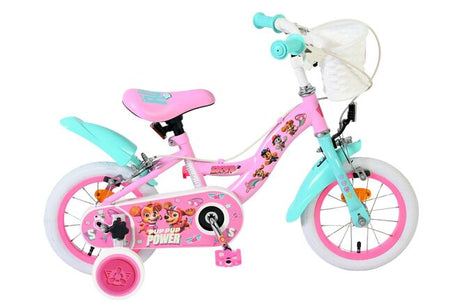 Paw Patrol Kinderfahrrad – Mädchen – 12 Zoll – Pink – zwei Handbremsen