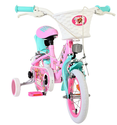 Paw Patrol Kinderfahrrad – Mädchen – 12 Zoll – Pink – zwei Handbremsen