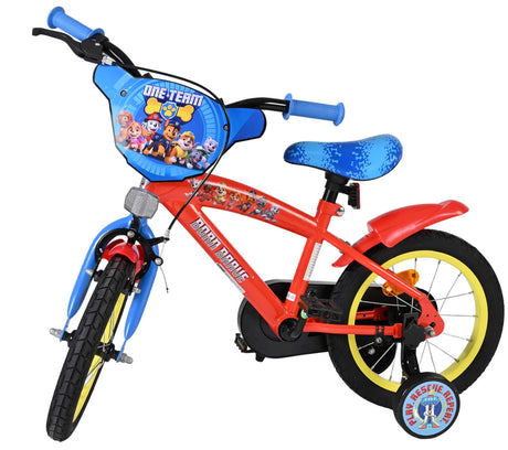 Paw Patrol Kinderfahrrad – Jungen – 14 Zoll – Rot Blau