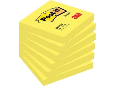 Haftnotizen ft 76 x 76 mm, neongelb (100 Blatt)