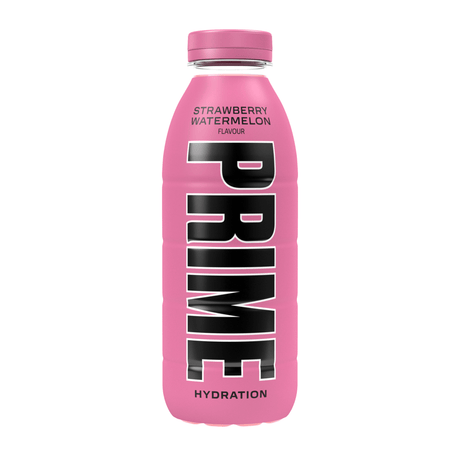 Prime Hydration Erdbeer-Wassermelonen-Kappe (12x 500 ml)