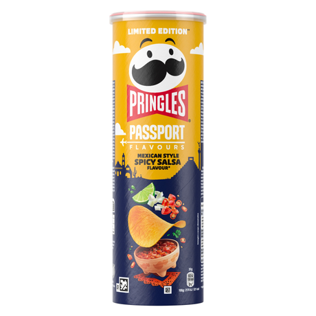 Pringles mexican style spicy salsa (6x 165 gr)
