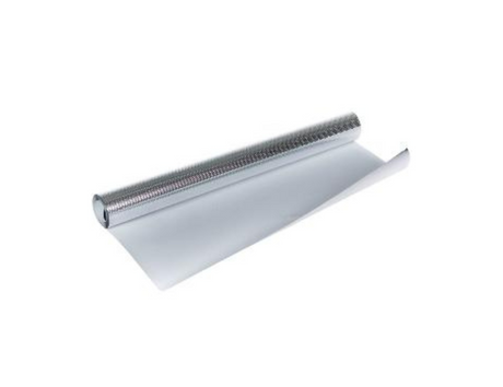 Tonzon Luxuskühlerfolie - weißes Silber - 40 cm x 5 m