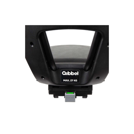 Qibbel Rücksitz Junior Mik HD schwarz komplett Q350