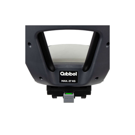 Widek b.v. Qibbel Rücksitz Junior 6+ mik-hd Gepäckträger grau