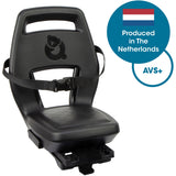 Qibbel Rücksitz Junior 6+ AVS+ schwarz