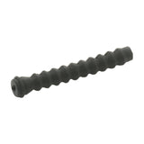 Elvedes Kabelhutspitze + Gummibalg PVC schwarz (25 Stück)