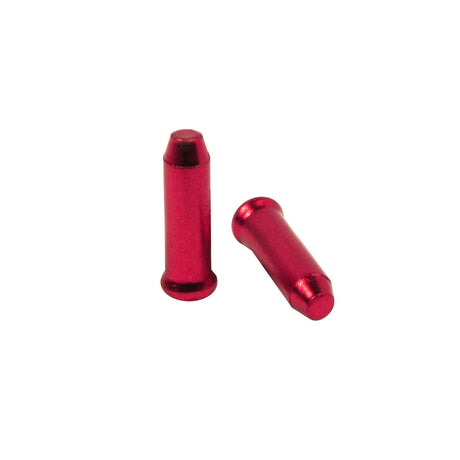ELVEDES Anti -Spell -Kappen 2,3 mm Aluminiumrot (10st)