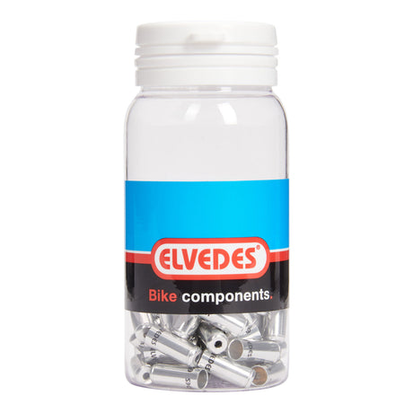 Elvedes Kabelkappe 5mm versiegeltes Alu silber (50Stk)