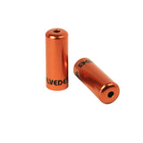 Elvedes Kabelkappe 4,2mm Dichtung Alu Orange (50Stk)