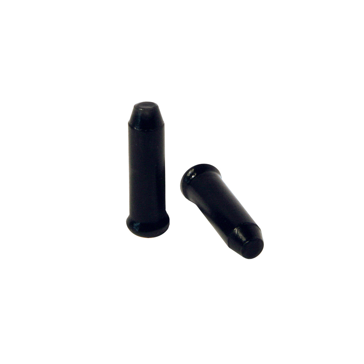 Elvedes Anti-Fray-Kappen 2,3 mm Aluminium schwarz (500 Stück)