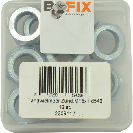 Bofix Gear Nuts M15x1 Zundapp (12st)