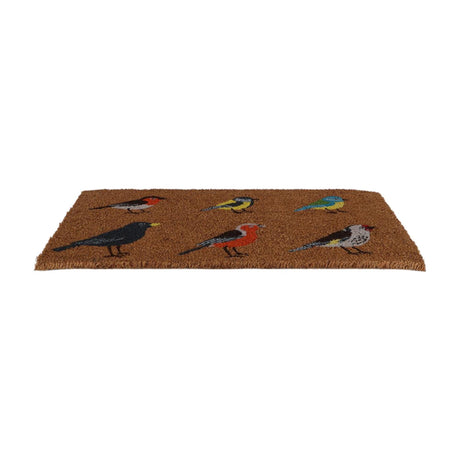 Esschert Design Fußmatte Kokosvögel L 75,0x45,0x1,7 cm