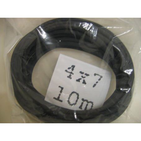Bicy-fill Benzinschlauch 4-7mm Gummi p 10 Meter