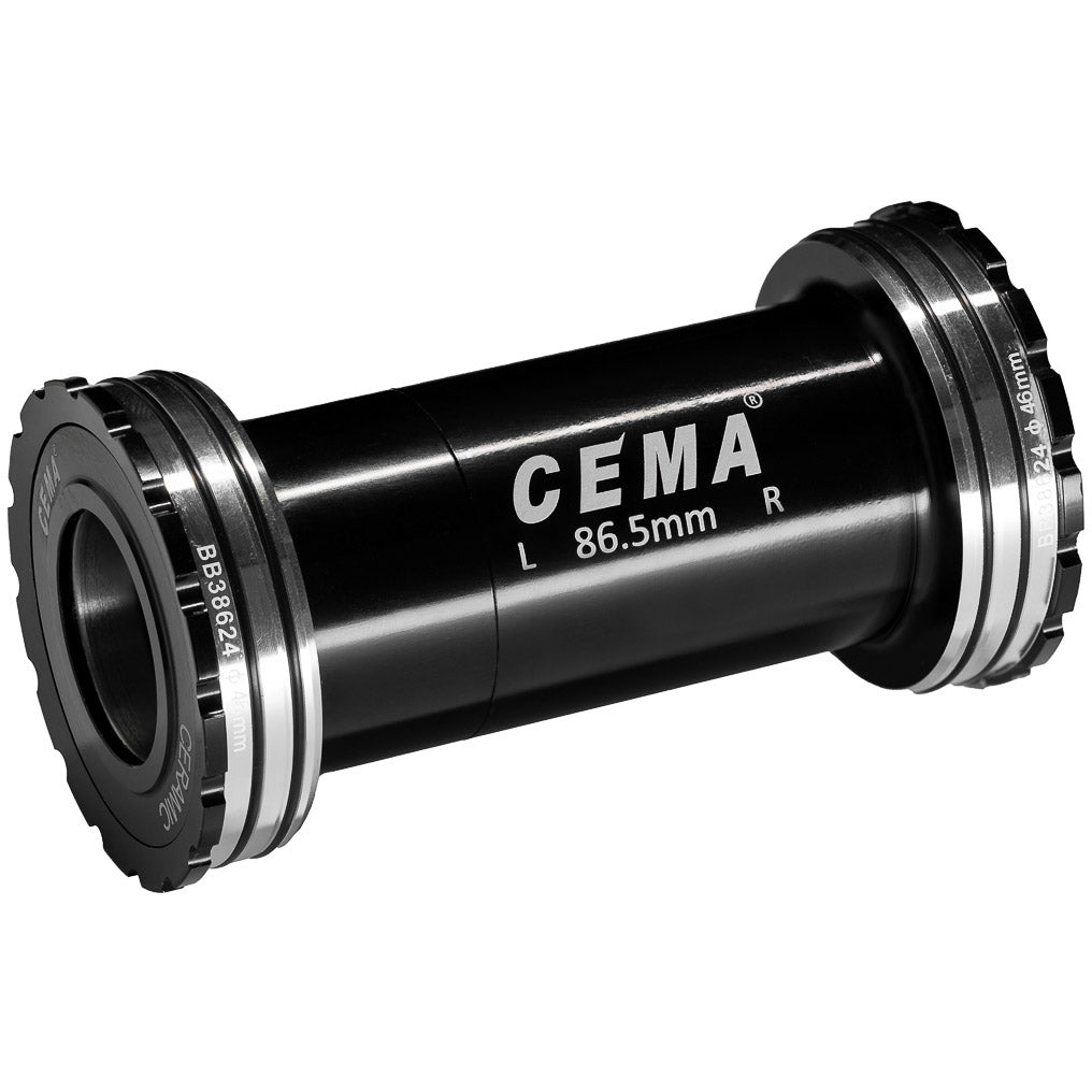Cema Bracketas BB386 Interlock Shimano-Keramic-Zwart