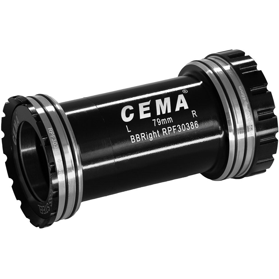 Cema Bracketas Bbright46 FSA386 Rotor 30 mm-Keram-Zwart