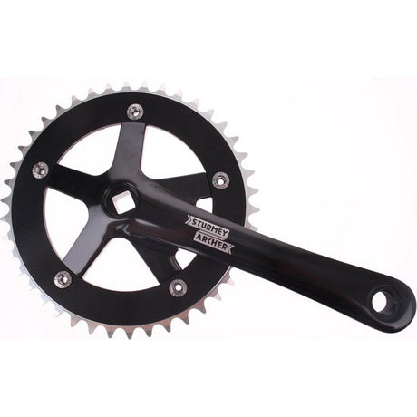 Sturmeyarcher Sturmey Archer Kurbelgarnitur schwarz 1 8 42t 170mm FCT22 (SA)