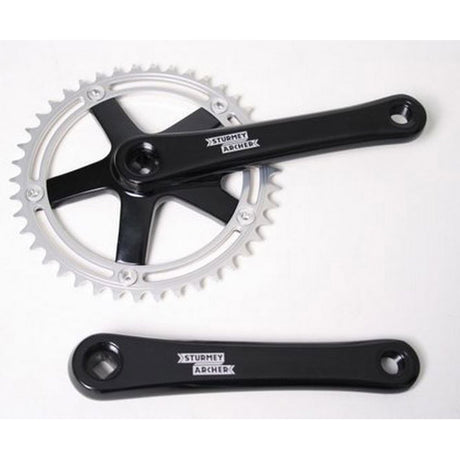 Sturmeyarcher Sturmey Archer Kurbelgarnitur schwarz 42T 170mm FCT62 (SA)