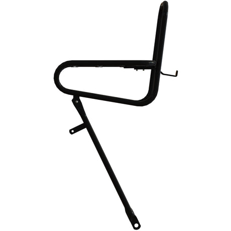 STECO -Vorderträger glatt 25 cm Kroonbout Matte Schwarz