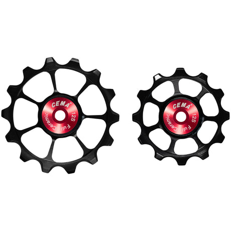 Cema Deraaleur Swies Voll Keramik Shimano 12V Schwarz