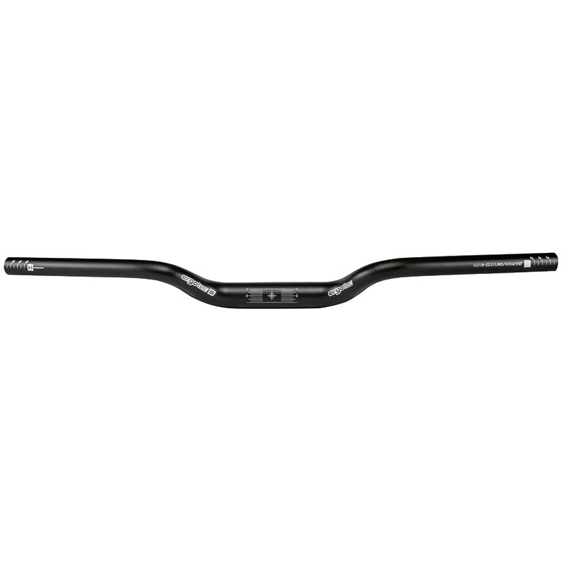 Ergotec-Lenker M-Bar 31,8 700 mm Rise 39 mm SL6 mattschwarz