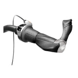 Ergotec Griffpaar MF2 Kraton Aluminium 130 + 87 mm - Schwarz