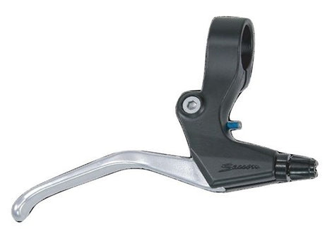 Saccon Bremshebelset V-Brake – 3 Finger – Schwarz Silber